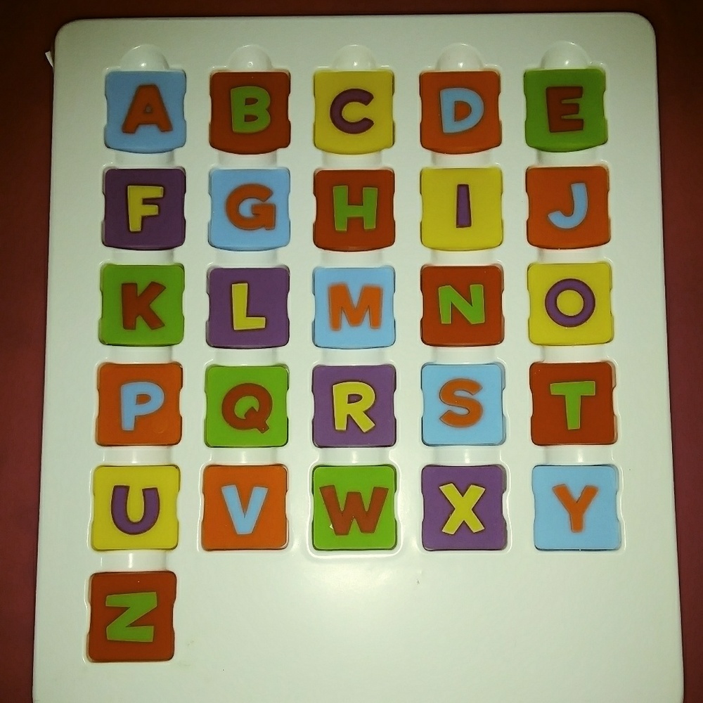 Nabi letters for Nabi tablet